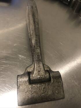 The W.f. Gammeter Co Mt14010 Vintage Fairmont Tongs Metal Seamer By W.f. Cadiz Ohio 527955