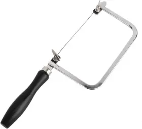 Tmishionkys03rg1vi376  Tmishion Jewelry Saw Kit Portable Bow Wire Carved Black U Shaped Handle Tool