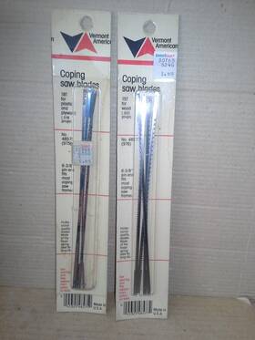 Vermont American 48575 48577 Coping Saw Blades And Nos