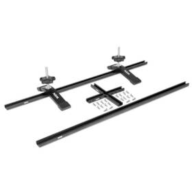 Wen Wat242 24 Inch Universal T-track Hold Down Clamps And Intersection Kit For Woodworking