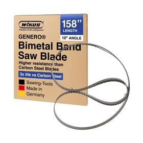 Wikus 34281-0025 158ftft X 1 1/4ftft Sawmill Bandsaw Blade Portable Precision Band Saw Blades