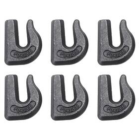 Yaegoo 02-sp 6 Pack 3/8 Inch Weld On Grab Hook Grade 70 Forged Chain Hooks Heavy Duty T
