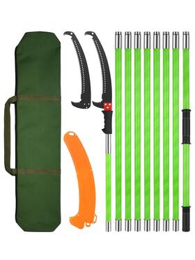 Yaofafa Q1mt80340ratyts Manual Pole Saw For Effortless High Branch Cutting - 30ft Extendable Tree Pru