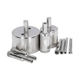 Yuecoomgzso8abuvc Yuecoom 10 Pcs Diamond Drill Bits For 3 50mm Hole Saw Labor S