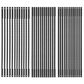 Yullsorom 735749701061 5-inch Scroll Saw Blade Pin End Replacement 36pack For Wood High Carbon Steel 2