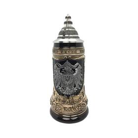 Zö Ller & Born 1425-606 Deutschland Eagle Medallion Zoller And .75l Made In Germany Beer Stein Wit