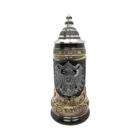 1425-606 Zö Ller & Born Deutschland Eagle Medallion Zoller And .75l Made In Germany Beer Stein Wit