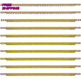 Bsb-21-b-10p Zepkouel Bow Saw Blade 21 Inch Replacement Fits Any For Tree Cutting 10 Pcs