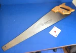 Vintage Disston Danville Va 5-1/2 Point 26" Saw Wood Handle New Unused Nos. Price: $59.95.