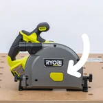 Ryobi Track Saw Arbor Hole Cover For Dust Collection New. Price: $9.95.