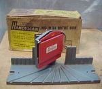 Vintage Stanley Handyman Metal Mitre Box H114A Made Usa Precision Cuts Saw Tool Used. Price: $19.99.