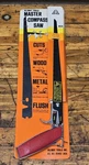 Vintage Nos Allway Tools Usa Red Pistol Grip Master Compass Saw Extra Blade New. Price: $29.99.