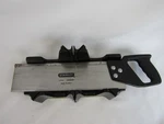 Vintage Stanley Mitre Box SAW-#19-112-14 INCH/13 Points-usa MADE-45 & 90 Degree Used. Price: $30.00.