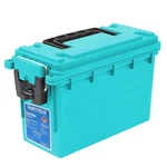 Sheffield 12633 Teal Ammo Storage Box For Tools Hunting Camping And Gear New. Price: $18.99.