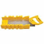 Stanley 11 In. 3.6 Plastic Miter Box With Saw Yellow New. Price: $43.67.