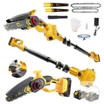Cordless Pole 3-IN-1 With 6&8 Inch Mini Chainsaw, Battery Powered Electric New. Price: $151.25.