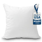 Foamily Throw Pillow Insert 20X20 Hypoallergenic - Made Usa Decora New. Price: $26.98.