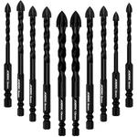 Masonry Drill Set, 10 Pieces Concrete Ceramic Ca... New. Price: $22.08.