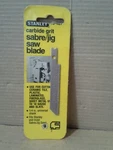Vintage Stanley 15-427 Carbide Grit Sabre/jig Saw Blade , Nos New. Price: $13.00.