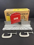 Stanley Handyman No. 114 Mitre Box The Original W/bonus Clamps Used. Price: $18.99.
