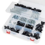 Powertec 71128 Jig And Fixture T-track Hardware Kit W/knobs 5/16-18 Threads New. Price: $98.72.