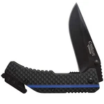 Camillus Thin Blue Line 7.75" Overall 3.25" Blade/carbonitride TITANIUM͐ New. Price: $39.50.