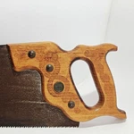 Vintage Sandvik 277 Tradition, Wooden Serpent Handle 7T/8P 26 Saw Sweden Used. Price: $34.97.