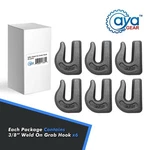 6PCS G70 3/8" Weld On Chain Grab Hook Tow Tractor Bucket Trailer Tie Down New. Price: $23.99.