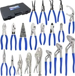 20-PIECE Versatile Pliers Set With Carry Box For Professionals And Diyers New. Price: $199.99.