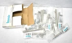 Lot Of 10 Laurey Cabinet Pull Handles Bar 96MM 87001 Brushed Nickel Finish Open. Price: $19.99.