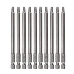 Saipe 10PCS SQ2 100MM Magnetic Square Drill Bit Set Hex Shank New. Price: $18.08.