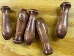 Wood Handles 4" X 1.25" W/ 1/8" Bore Hole- Diy Tool Knob, Pull, Grip Qty 5/10/20 New. Price: $30.00.