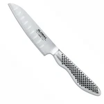 Global GS-57 4" Hollow Ground Santoku Knife New. Price: $83.96.