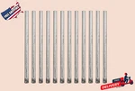 Short Title: 1/8" 3MM Diamond Drill Bits For Glass, Tile, Stone (15PC) New. Price: $13.90.
