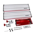 Track Guide - Universal Compatibility For Circular Saws. Expandable 50 In. New. Price: $159.95.
