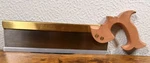 Thomas Flinn Sheffield Pax 1776 12" Brass Back Tenon Saw. New. Price: $180.35.