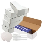 Biu-boom Trading Card Storage BOX,8-PACK 6400 13 0.6 Inches, White New. Price: $24.78.
