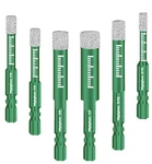 Mgtgbao Green 6PCS Dry Diamond Drill Bits Set, Core For Granite Mar... New. Price: $16.50.
