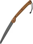 Woxna Halsing Folding Saw 10" Black Blade Oak Handle Sweden New. Price: $190.00.