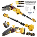 Cordless Pole 3-IN-1 With 6&8 Inch Mini Chainsaw, Battery Powered Electri... New. Price: $182.80.