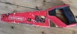 Craftsman Hand Saw, Hardened Steel Blade, 15" Length 8TPI, CMHT20880 New. Price: $16.00.