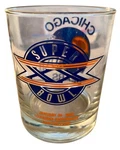 Chicago Bears Super Bowl Xx 1986 Rocks Drinking Glass Tumbler Used. Price: $14.00.