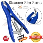 Elastrator Castration Tail Docker Pliers Blue Plastic Handle 8" Long New. Price: $18.99.