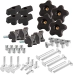 71173 Track Knob Kit, 1/4-20 Threaded Bolts And Washers, 46 Piece Set, New. Price: $37.95.