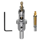 Joeric Tungsten Carbide Tipped Hole Saw Drill Bit 40MM Metal Wood Plastic New. Price: $12.40.