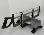 Stanley 20-800 27.75-IN. Adjustable Angle Clamping Miter Box W/ 22-IN. Saw Used. Price: $35.00.