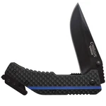 Camillus Thin Blue Line 7.75" Overall 3.25" Blade/carbonitride Titanium New. Price: $40.23.