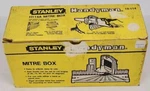 Vintage Stanley Handyman H114A Mitre Box With Original 1978 Used Good Shape. Price: $14.95.