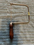 Vintage Stanley No. 15-106 Wood Handle Coping Saw 13" Long Usa Made Used. Price: $14.50.