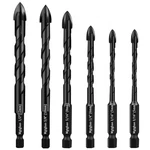 Concrete Drill Set, 6PCS Masonry Carbide Tip For Glass, Br... New. Price: $19.00.